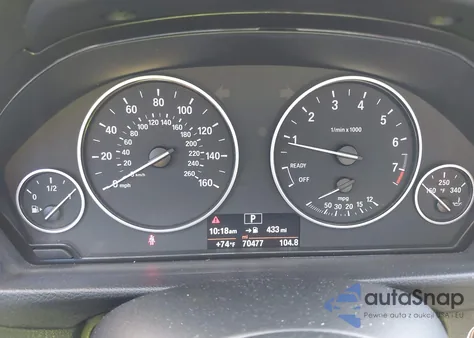 2015 BMW 320I xDrive from USA, damaged, VIN WBA3C3C50FK203204